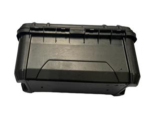 Husky 16-inch Plastic Portable Tool Box with Metal Latches in